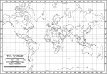 MARKABLE MAP OF THE WORLD